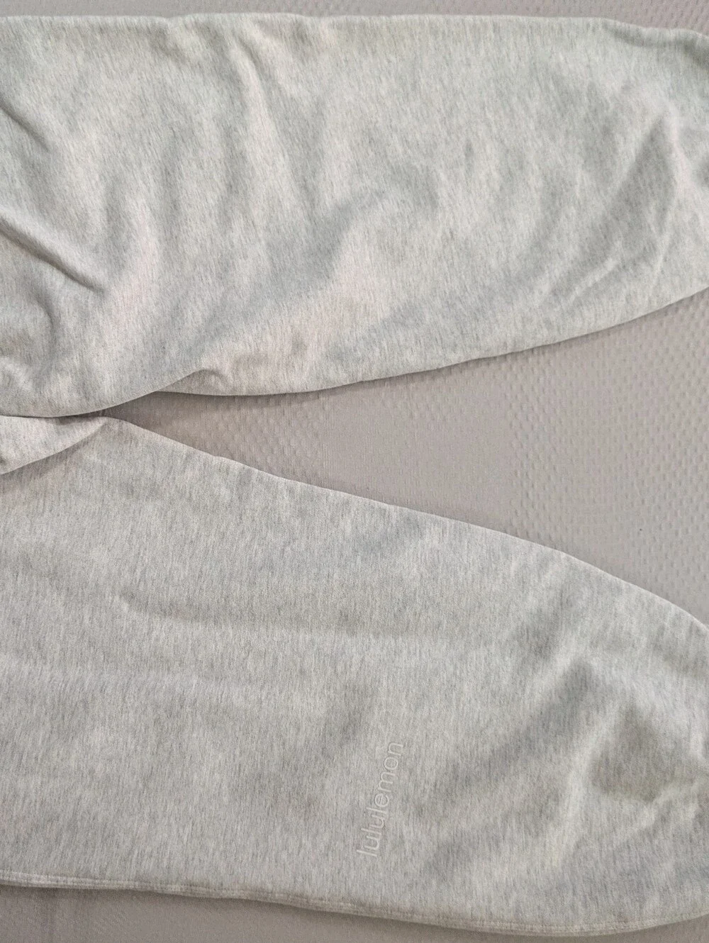 Lululemon 6 HIGH-Rise Relaxed Fit Jogger Pants Heathered Core Ultra Light Gray